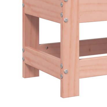 vidaXL Υποπόδιο Κήπου 62x30x32cm από Μασίφ Ξύλο Ψευδοτσούγκας 1 τεμ. Γωνιακός