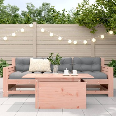 vidaXL Τραπέζι Κήπου 100x50x75cm από Μασίφ Ξύλο Ψευδοτσούγκας