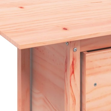 vidaXL Τραπέζι Κήπου 100x50x75cm από Μασίφ Ξύλο Ψευδοτσούγκας