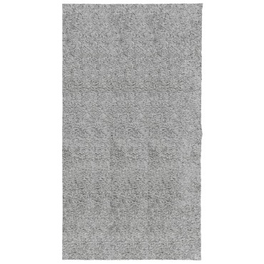 vidaXL Χαλί Shaggy PAMPLONA με Ψηλό Πέλος Μοντέρνο Γκρι 80x150cm