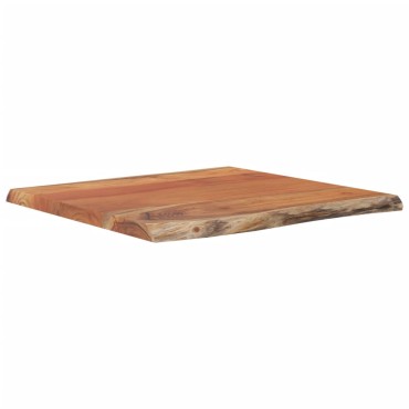 vidaXL Επιφάνεια Τραπεζιού Ορθογώνια 40x40x2,5cm Μασίφ Ξύλο Ακακίας 1 τεμ.