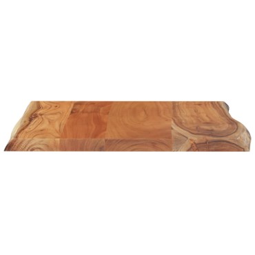 vidaXL Επιφάνεια Τραπεζιού Ορθογώνια 40x40x2,5cm Μασίφ Ξύλο Ακακίας 1 τεμ.