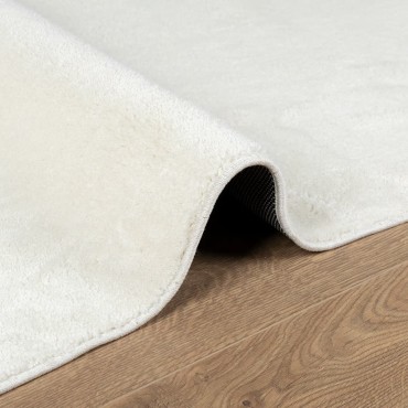 vidaXL Χαλί OVIEDO με Κοντό Πέλος Κρεμ 60x110cm