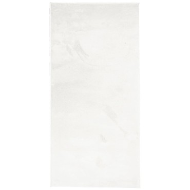 vidaXL Χαλί OVIEDO με Κοντό Πέλος Κρεμ 100x200cm