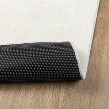 vidaXL Χαλί OVIEDO με Κοντό Πέλος Κρεμ 100x200cm