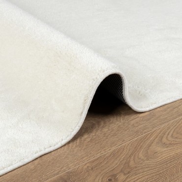 vidaXL Χαλί OVIEDO με Κοντό Πέλος Κρεμ 120x170cm