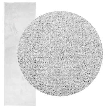 vidaXL Χαλί OVIEDO με Κοντό Πέλος Γκρι 80x250cm