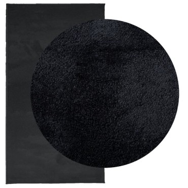 vidaXL Χαλί OVIEDO με Κοντό Πέλος Μαύρο 60x110cm