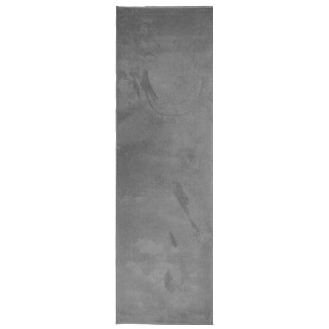 vidaXL Χαλί OVIEDO με Κοντό Πέλος Ανθρακί 80x250cm