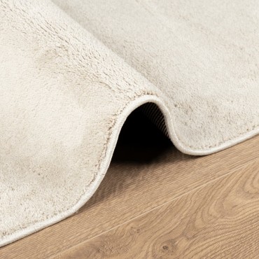 vidaXL Χαλί OVIEDO με Κοντό Πέλος Μπεζ 60x110cm