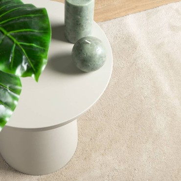vidaXL Χαλί OVIEDO με Κοντό Πέλος Μπεζ 60x110cm