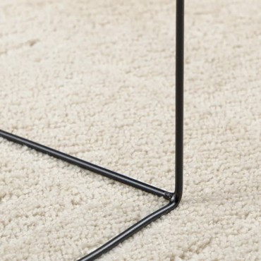 vidaXL Χαλί OVIEDO με Κοντό Πέλος Μπεζ 60x110cm
