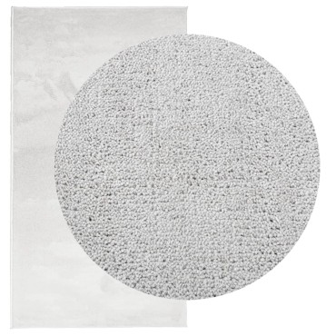 vidaXL Χαλί OVIEDO με Κοντό Πέλος Γκρι 80x150cm
