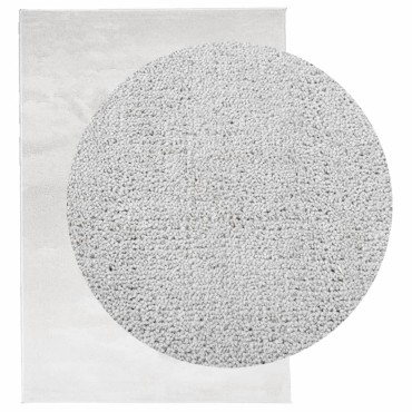 vidaXL Χαλί OVIEDO με Κοντό Πέλος Γκρι 120x170cm