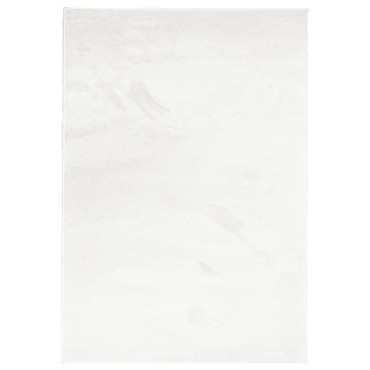 vidaXL Χαλί OVIEDO με Κοντό Πέλος Κρεμ 140x200cm