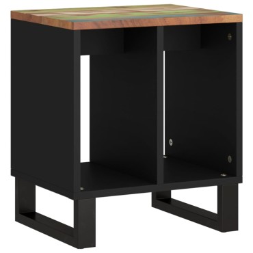 vidaXL Βοηθητικό Τραπέζι 40x31x46cm Μασίφ Ανακυκλ. & Επεξ. Ξύλο 1 τεμ.