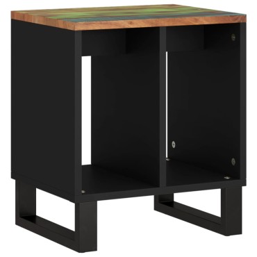 vidaXL Βοηθητικό Τραπέζι 40x31x46cm Μασίφ Ανακυκλ. & Επεξ. Ξύλο 1 τεμ.