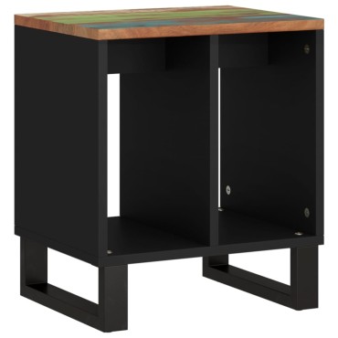 vidaXL Βοηθητικό Τραπέζι 40x31x46cm Μασίφ Ανακυκλ. & Επεξ. Ξύλο 1 τεμ.