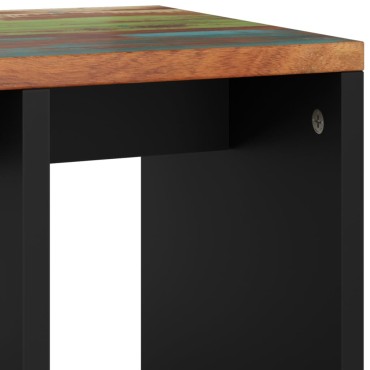 vidaXL Βοηθητικό Τραπέζι 40x31x46cm Μασίφ Ανακυκλ. & Επεξ. Ξύλο 1 τεμ.