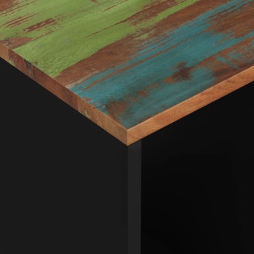 vidaXL Βοηθητικό Τραπέζι 40x31x46cm Μασίφ Ανακυκλ. & Επεξ. Ξύλο 1 τεμ.