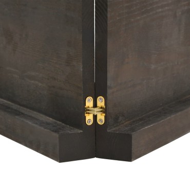 vidaXL Επιφ Τραπεζιού Αν Καφέ 220x40x(2-6)cm Ακατέργ. Μασίφ Ξύλο Δρυός 1 τεμ.