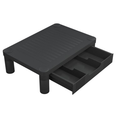 vidaXL Βάση Οθόνης Μαύρη 43x30,5x13cm
