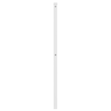 vidaXL Κεφαλάρι Λευκό Μεταλλικό 105x3x90cm 1 τεμ.