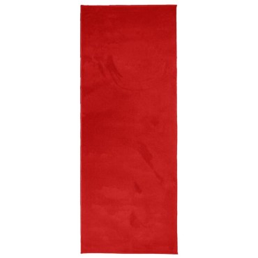 vidaXL Χαλί OVIEDO με Κοντό Πέλος Κόκκινο 80x200cm