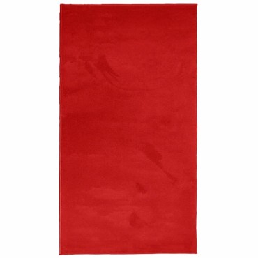 vidaXL Χαλί OVIEDO με Κοντό Πέλος Κόκκινο 80x150cm