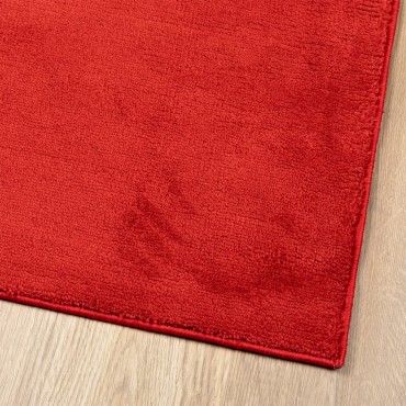 vidaXL Χαλί OVIEDO με Κοντό Πέλος Κόκκινο 80x150cm