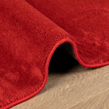 vidaXL Χαλί OVIEDO με Κοντό Πέλος Κόκκινο 80x150cm
