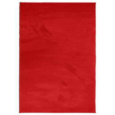 vidaXL Χαλί OVIEDO με Κοντό Πέλος Κόκκινο 120x170cm