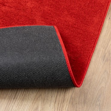 vidaXL Χαλί OVIEDO με Κοντό Πέλος Κόκκινο 120x170cm