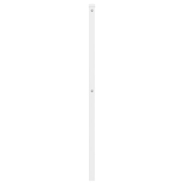 vidaXL Κεφαλάρι Λευκό Μεταλλικό 146x3x90cm 1 τεμ.