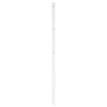 vidaXL Κεφαλάρι Λευκό Μεταλλικό 166x3x90cm 1 τεμ.