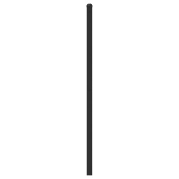 vidaXL Κεφαλάρι Μαύρο Μεταλλικό 105x3x91cm 1 τεμ.