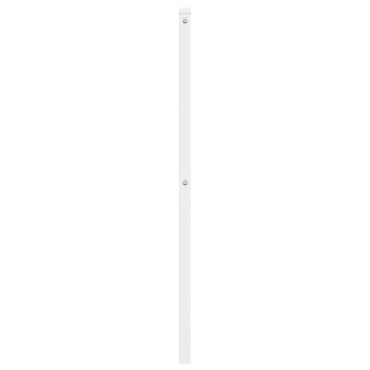 vidaXL Κεφαλάρι Λευκό Μεταλλικό 80x3x90cm 1 τεμ.