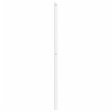 vidaXL Κεφαλάρι Λευκό Μεταλλικό 187x4x90cm 1 τεμ.