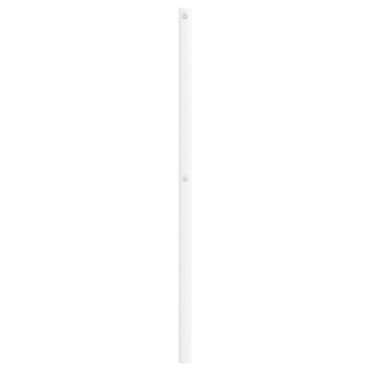 vidaXL Κεφαλάρι Λευκό Μεταλλικό 105x4x90cm 1 τεμ.