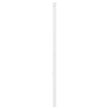 vidaXL Κεφαλάρι Λευκό Μεταλλικό 142x3x91cm 1 τεμ.