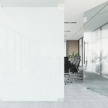 vidaXL Μεμβράνη Παραθύρου Ματ Γκρι 60x1000 εκ. PVC