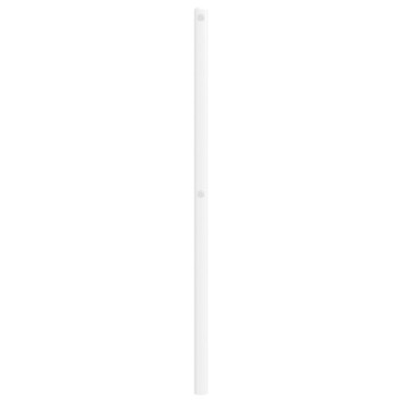 vidaXL Κεφαλάρι Λευκό Μεταλλικό 112x4x90cm 1 τεμ.