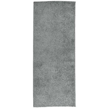 vidaXL Χαλί Shaggy PAMPLONA με Ψηλό Πέλος Μοντέρνο Πράσινο 80x200cm