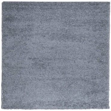 vidaXL Χαλί Shaggy PAMPLONA με Ψηλό Πέλος Μοντέρνο Μπλε 160x160cm