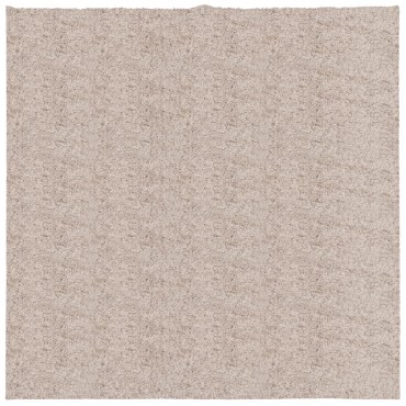 vidaXL Χαλί Shaggy PAMPLONA με Ψηλό Πέλος Μοντέρνο Μπεζ 160x160cm