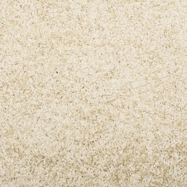 vidaXL Χαλί Shaggy με Ψηλό Πέλος Μοντέρνο Χρυσό 80x 150cm