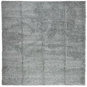 vidaXL Χαλί Shaggy PAMPLONA με Ψηλό Πέλος Μοντέρνο Πράσινο 160x160cm