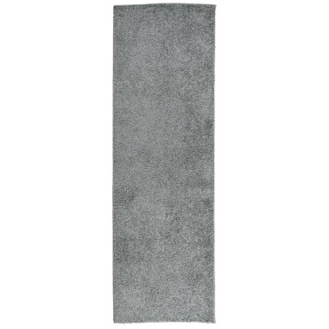 vidaXL Χαλί Shaggy PAMPLONA με Ψηλό Πέλος Μοντέρνο Πράσινο 80x250cm