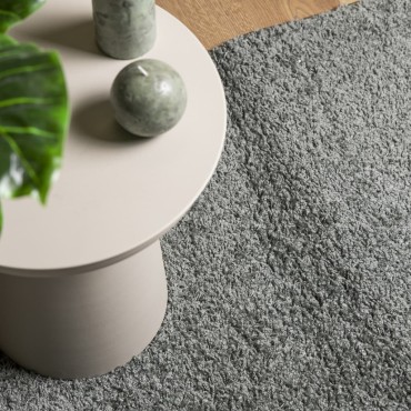 vidaXL Χαλί Shaggy PAMPLONA με Ψηλό Πέλος Μοντέρνο Πράσινο 200x200cm