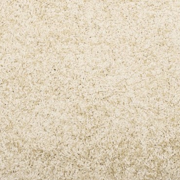 vidaXL Χαλί Shaggy PAMPLONA με Ψηλό Πέλος Μοντέρνο Χρυσό 200x200cm